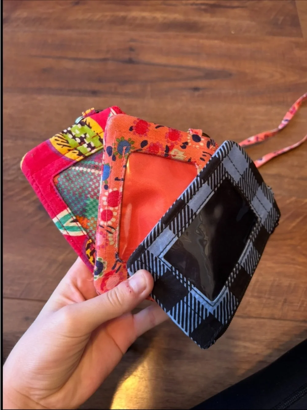 Lot of 3 Vera Bradley zip ID case and lanyard sets - Picture 5 of 5